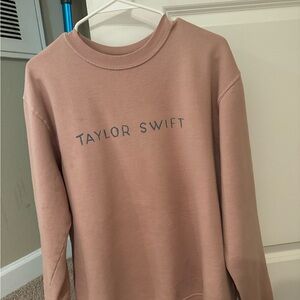 Taylor Swift 1989 Women's Blush Crew Neck Sweater